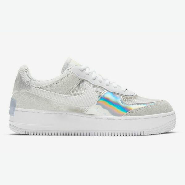 Nike Air Force 1 Shadow 'Pure Platinum' (W) - Зображення 2