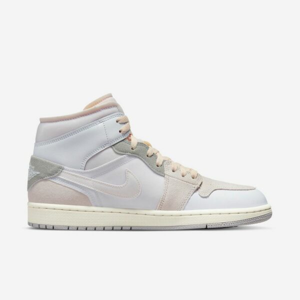 Air Jordan 1 Mid SE "Craft Inside Out White Grey" - Зображення 4