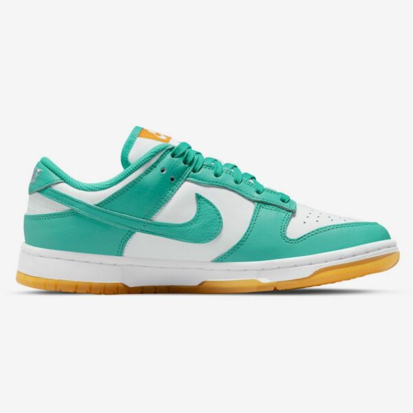 Nike Dunk Low White Turquoise (W) - Зображення 5