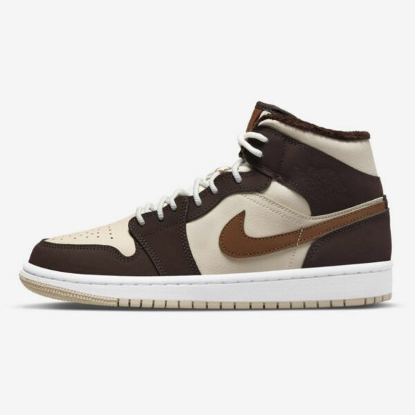 Air Jordan 1 Mid Fleece "Chocolate Covered"