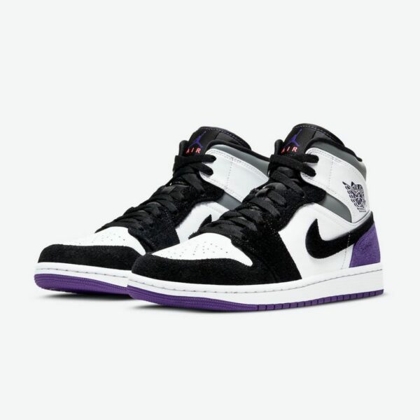 Air Jordan 1 Mid SE 'Varsity Purple' - Зображення 3