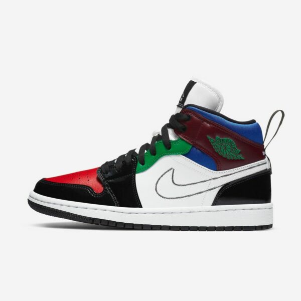 Air Jordan 1 Mid “Patent Multicolor”