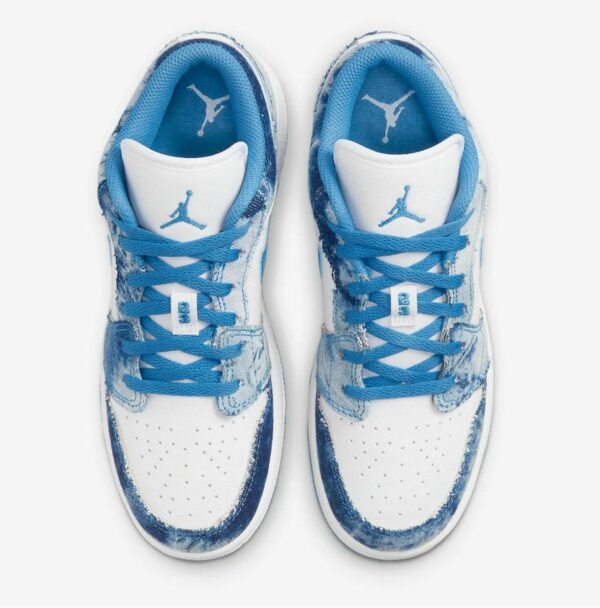 Air Jordan 1 Low Washed Denim GS - Зображення 5