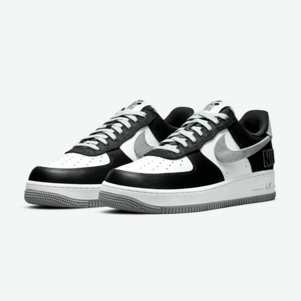 Nike Air Force 1 EMB 'Raiders Black White' - Зображення 3