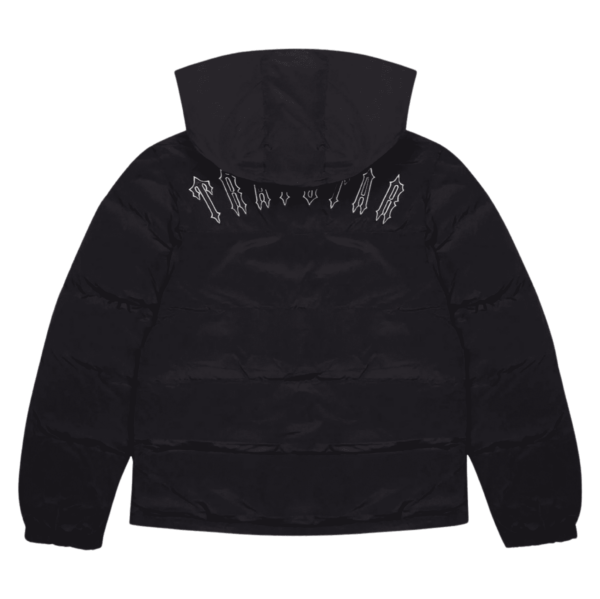 TRAPSTAR IRONGATE DETACHABLE HOODED PUFFER JACKET - BLACK - Зображення 2