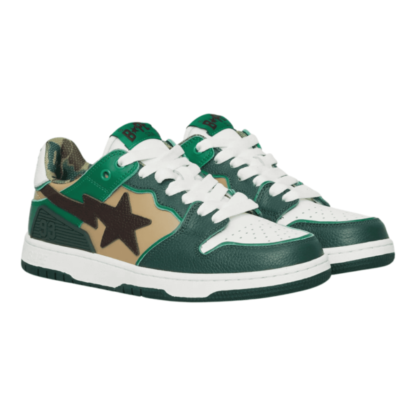 A Bathing Ape SK8 STA #2 M1 Green