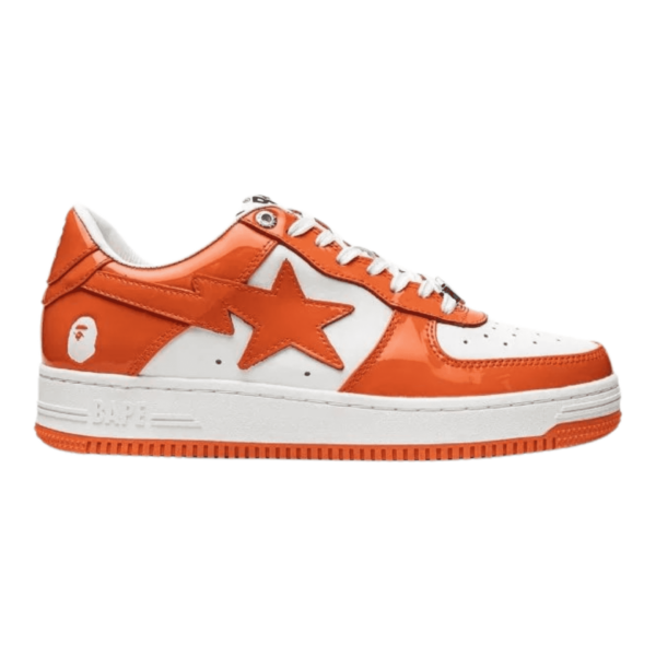 A Bathing Ape Bape Sta Patent Leather light orange - Зображення 4