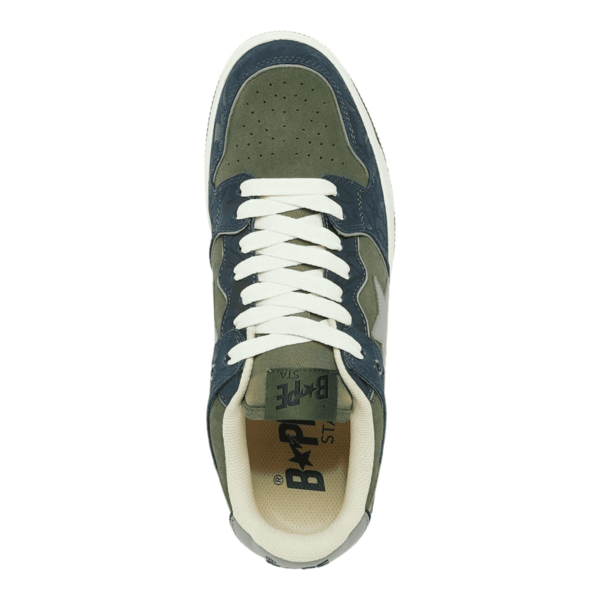 Bape Sk8 Sta Low Navy Green - Зображення 8