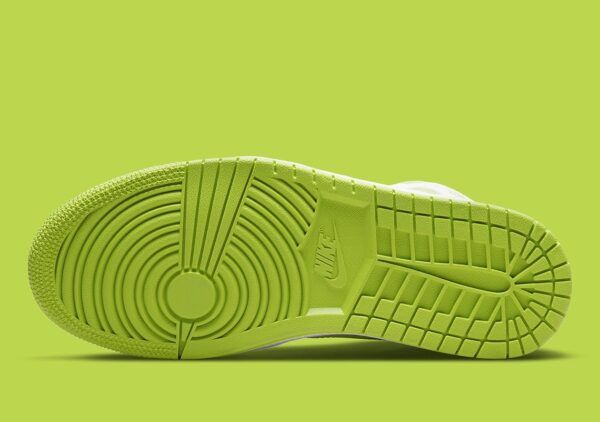 Air Jordan 1 Mid White Lime (W) - Зображення 2