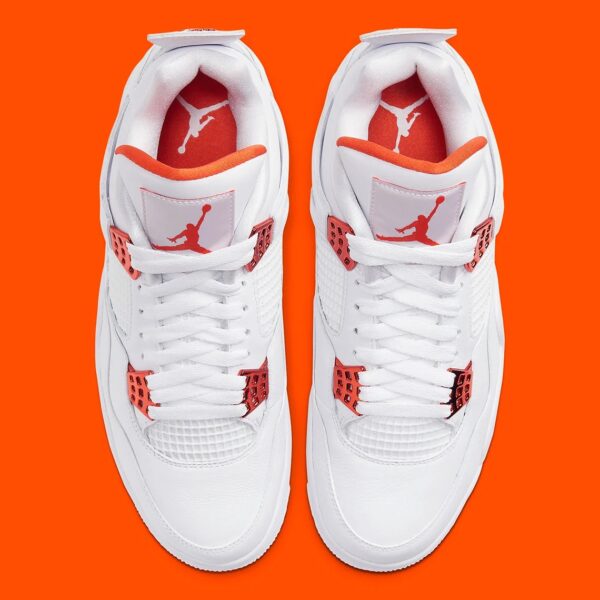 Air Jordan 4 Retro 'Orange Metallic' - Зображення 4