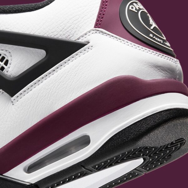 Paris Saint-Germain x Air Jordan 4 Retro 'Bordeaux' - Зображення 7