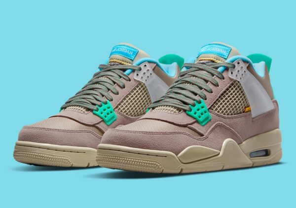 Union LA x Air Jordan 4 Retro 'Taupe Haze' - Зображення 3