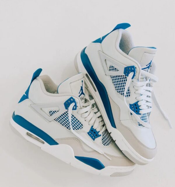 JORDAN 4 RETRO MILITARY BLUE (2024) - Зображення 2