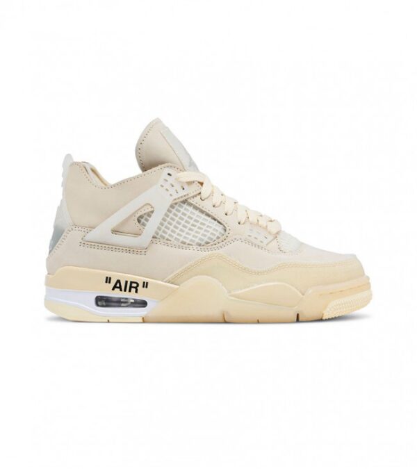 Off White x Air Jordan 4 Retro SP “Sail”