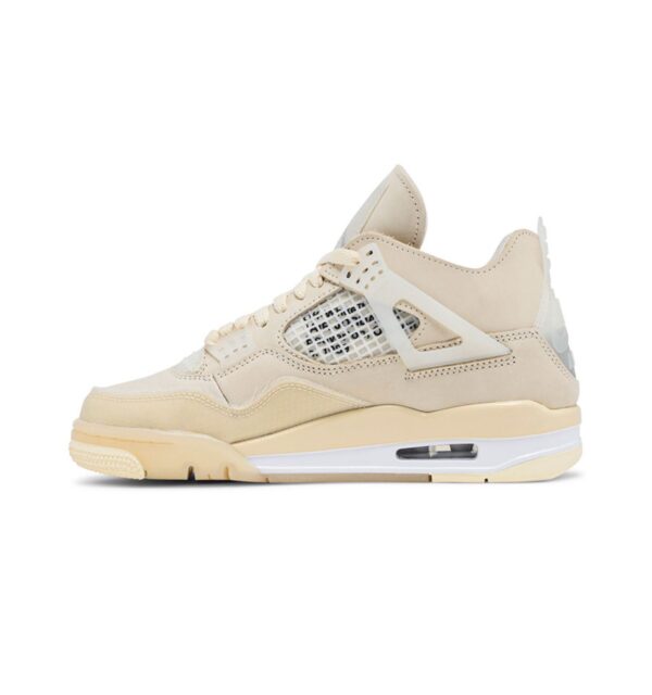 Off White x Air Jordan 4 Retro SP “Sail” - Зображення 4
