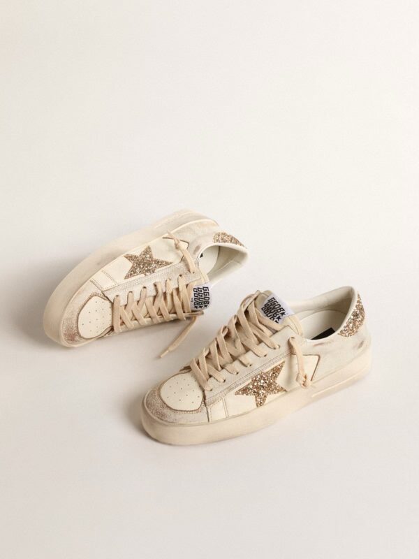 GOLDEN GOOSE
Stardan Leather Sneakers - Зображення 2
