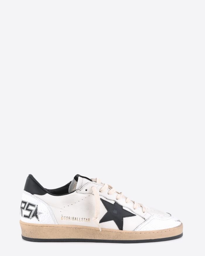 Golden Goose Femme Sneakers Ball Star Black/White