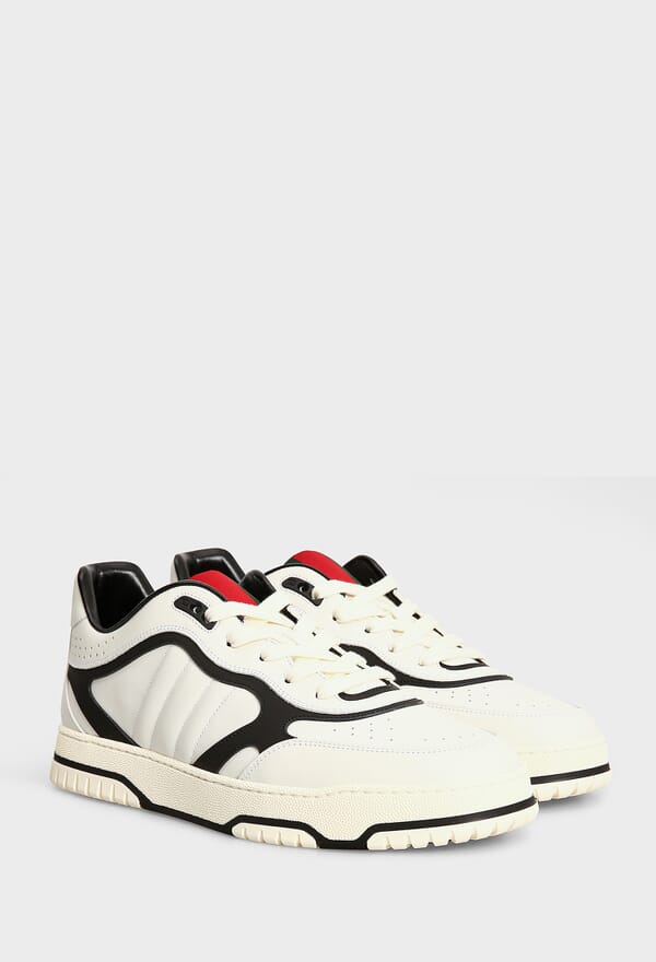 ШКІРЯНІ КЕДИ RE-WEB GUCCI 786186 224/0A2 - Зображення 2