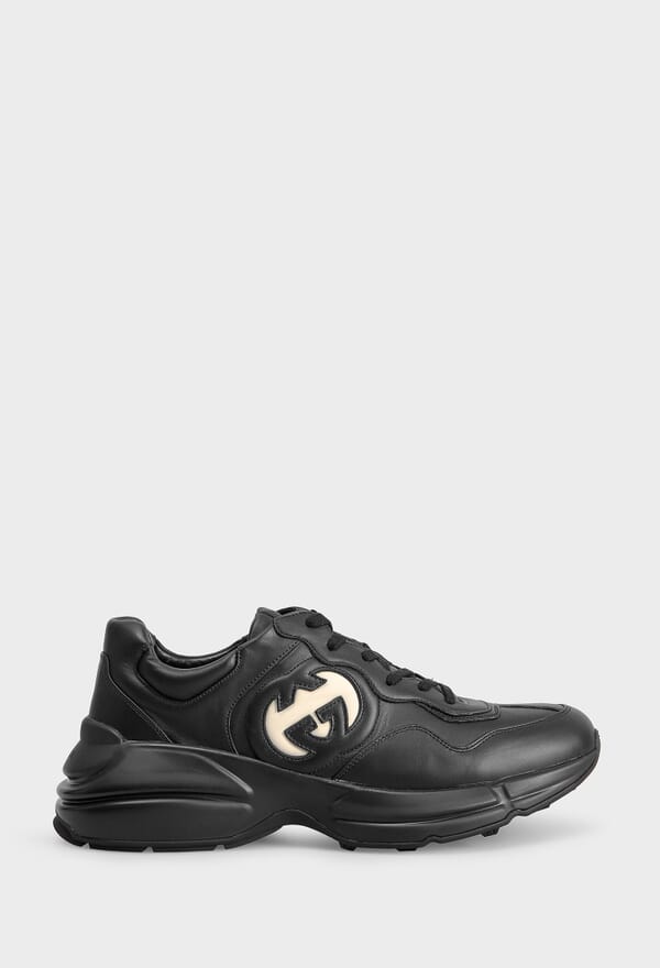 ШКІРЯНІ КРОСІВКИ RHYTON GUCCI 757857 223/0A2