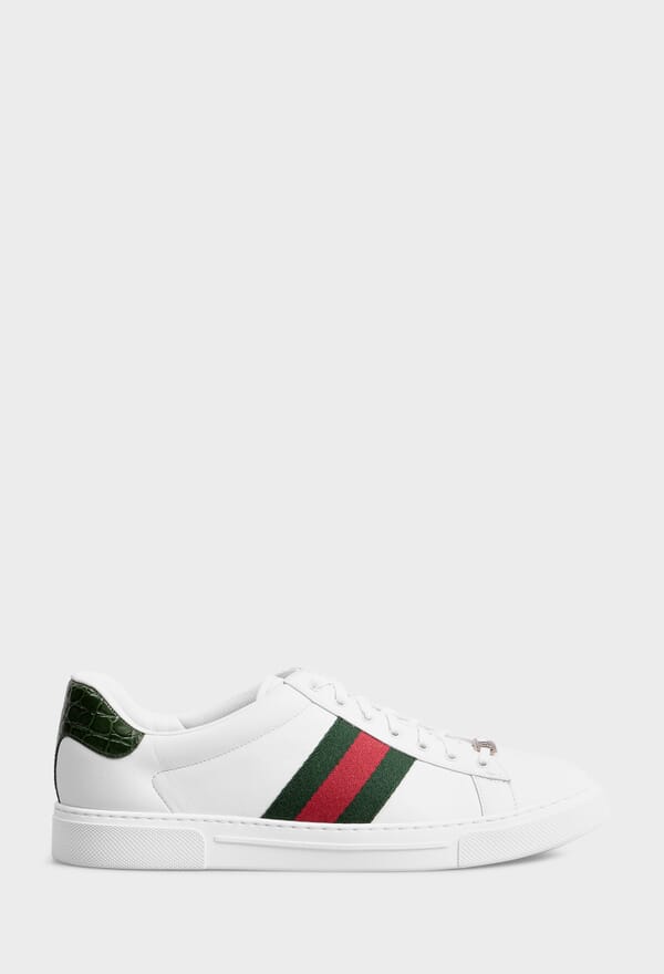 ШКІРЯНІ КЕДИ ACE GUCCI 757892 124/0A1