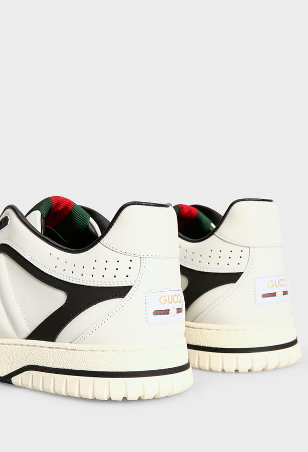 ШКІРЯНІ КЕДИ RE-WEB GUCCI 786186 224/0A2 - Зображення 3