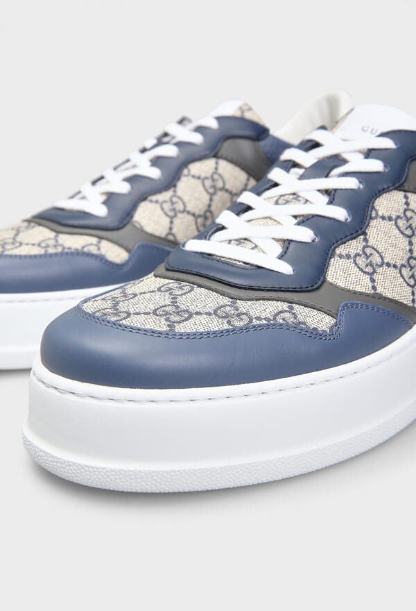 ШКІРЯНІ КРОСІВКИ GG GUCCI 669582 125/1I8 - Зображення 3