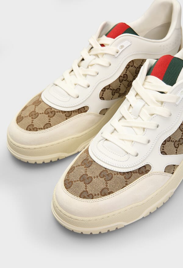 ШКІРЯНІ КРОСІВКИ RE-WEB GUCCI 787476 125/1I1 - Зображення 3