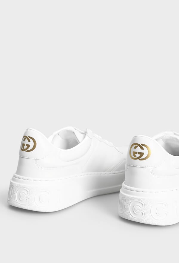 ШКІРЯНІ КЕДИ GUCCI 798539 224/0A1 - Зображення 4