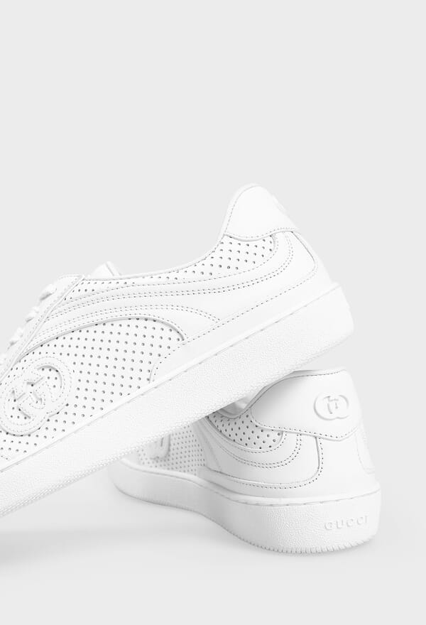 ШКІРЯНІ КЕДИ G75 GUCCI 795430 125/0A1 - Зображення 4