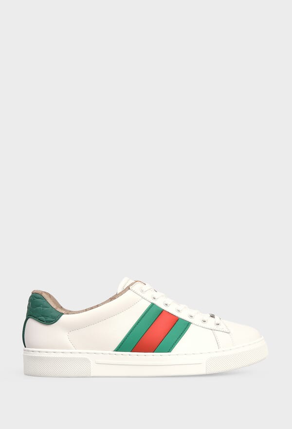 ШКІРЯНІ КРОСІВКИ SNEAKERS GUCCI 812713 125/0A1