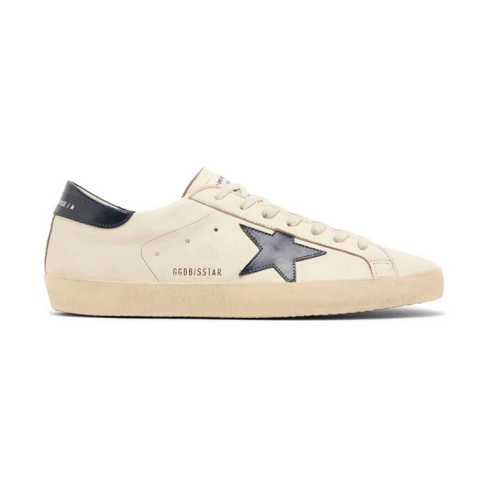Golden Goose Super-Star Beige Night Blue