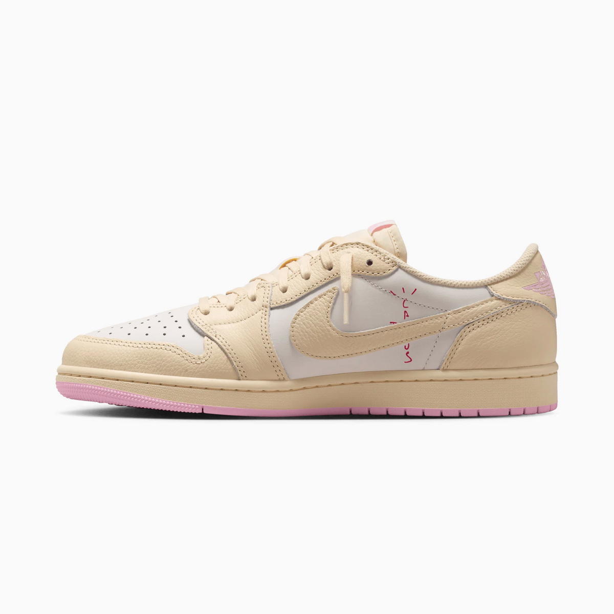 Jordan 1 Retro Low OG SP Travis Scott Shy Pink - Зображення 2