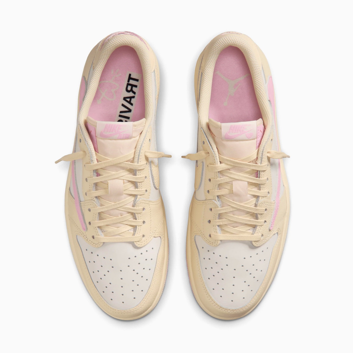 Jordan 1 Retro Low OG SP Travis Scott Shy Pink - Зображення 4