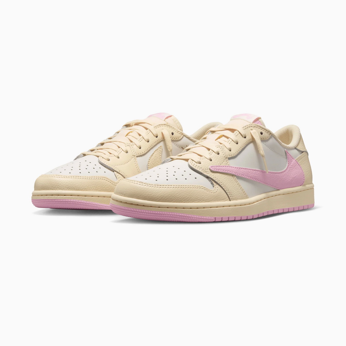 Jordan 1 Retro Low OG SP Travis Scott Shy Pink - Зображення 3